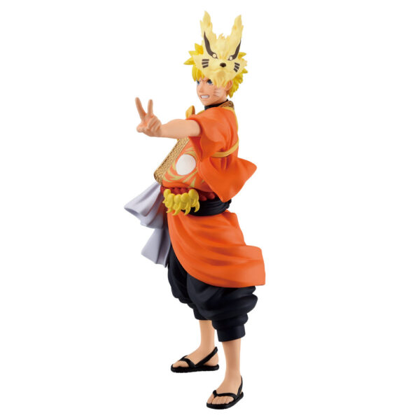 Banpresto: Naruto Shippuden - Uzumaki Naruto Disfraz 20 Aniversario