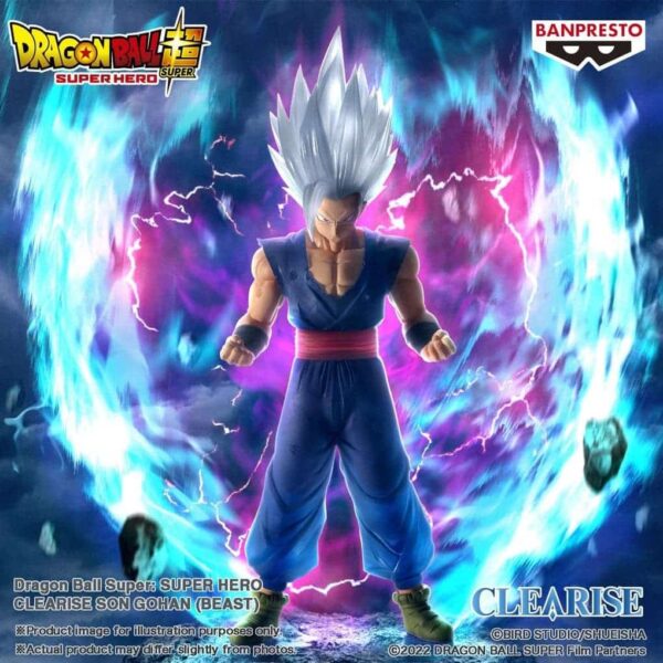 Banpresto Clearise: Dragon Ball Super Super Hero - Son Gohan Beast