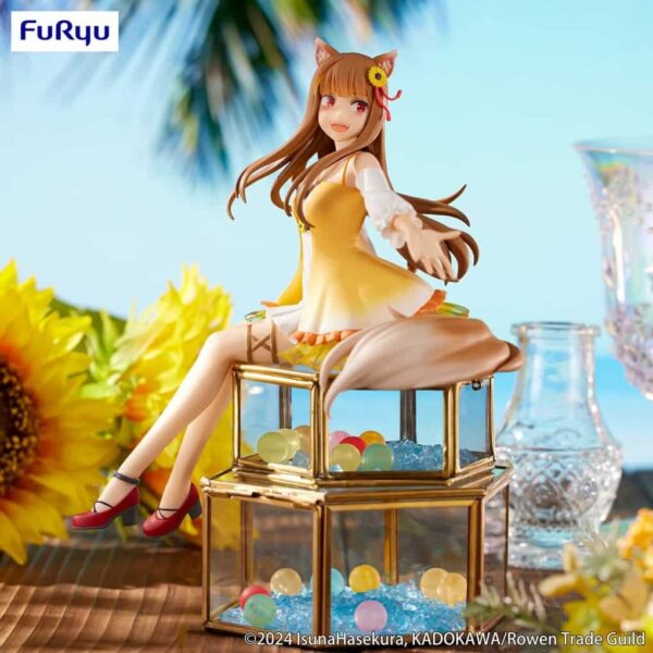 Furyu Figures Noodle Stopper: Spice And Wolf - Holo Sunflower Dress