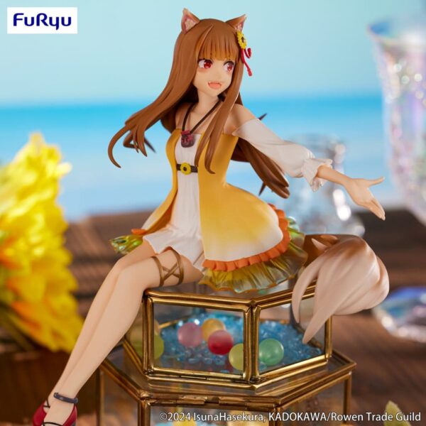 Furyu Figures Noodle Stopper: Spice And Wolf - Holo Sunflower Dress