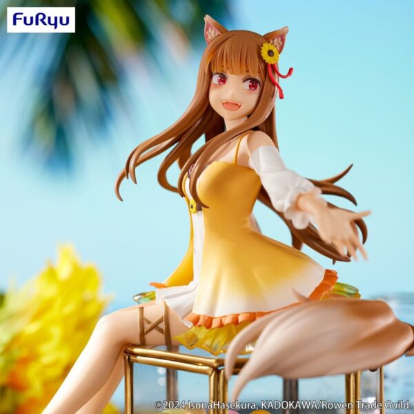 Furyu Figures Noodle Stopper: Spice And Wolf - Holo Sunflower Dress