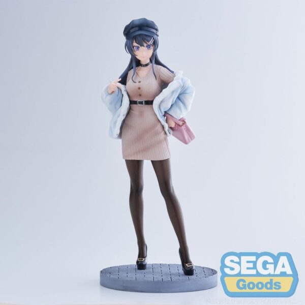 Sega Figures Luminasta: Rascal Does Not Dream Of A Bunny Girl Senpai - Mai Sakurajima Casual Clothes