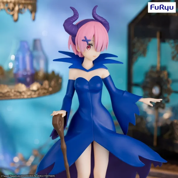 Furyu Figures Sss: Re Zero Starting Life In Another World - Ram Sleeping Beauty Another Color