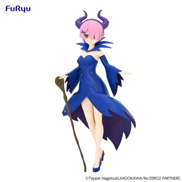 Furyu Figures Sss: Re Zero Starting Life In Another World - Ram Sleeping Beauty Another Color