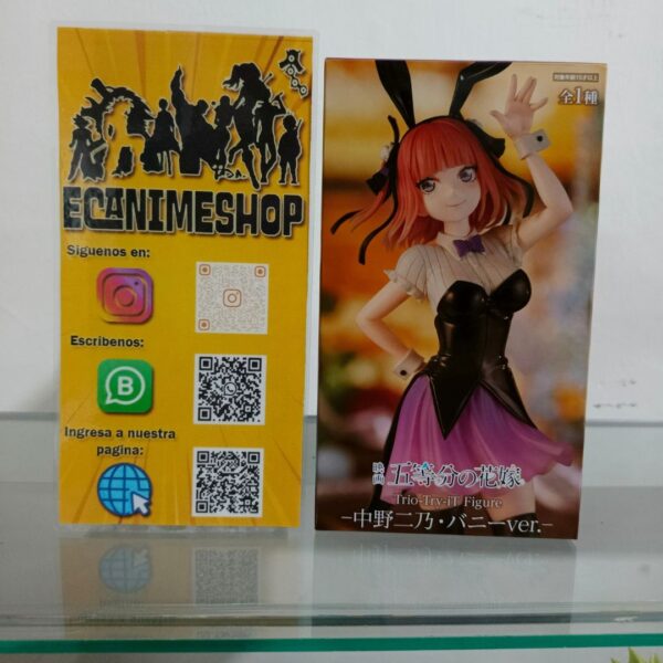 Furyu Figures Trio Try It: The Quintessential Quintuplets Movie - Nino Nakano Bunnie