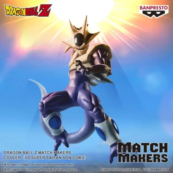 Banpresto línea Match Makers: Dragon Ball Z - Cooler (vs. Super Saiyan Son Goku)