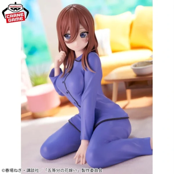Banpresto línea Relax Time: The quintessential quintuplets - Miku Nakano