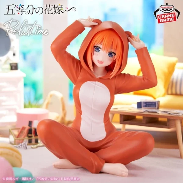 Banpresto línea Relax Time: The quintessential quintuplets - Yotsuba Nakano