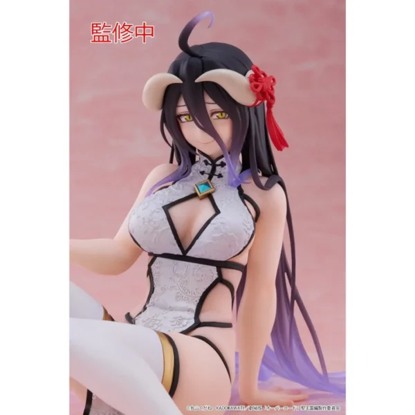 Taito Prize Figure Desktop Cute: Overlord - Albedo Chinese Dress