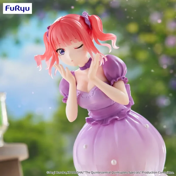 Furyu Trio-Try-iT Figures: The Quintessential Quintuplets Specials - Nakano Nino Pastel Dress