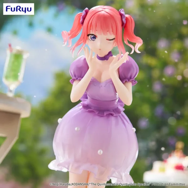 Furyu Trio-Try-iT Figures: The Quintessential Quintuplets Specials - Nakano Nino Pastel Dress