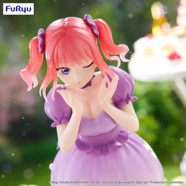 Furyu Trio-Try-iT Figures: The Quintessential Quintuplets Specials - Nakano Nino Pastel Dress