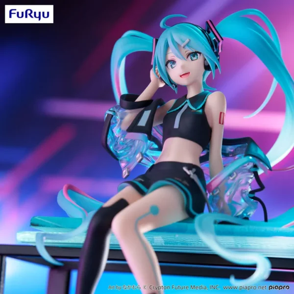 Furyu Noodle Stopper Figures: Hatsune Miku Neon Cyber