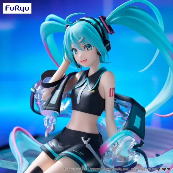 Furyu Noodle Stopper Figures: Hatsune Miku Neon Cyber