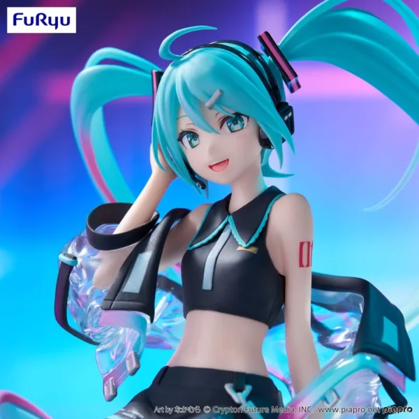 Furyu Noodle Stopper Figures: Hatsune Miku Neon Cyber