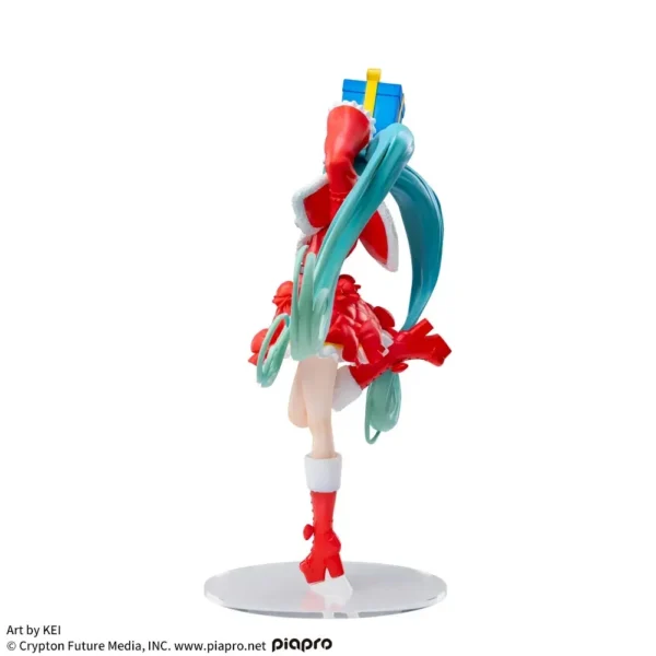 Sega Luminasta Figures: Hatsune Miku vestida con atuendo navideño