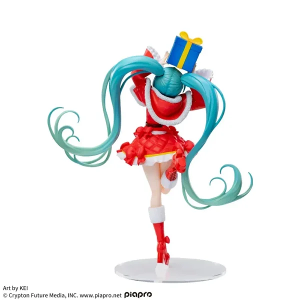 Sega Luminasta Figures: Hatsune Miku vestida con atuendo navideño