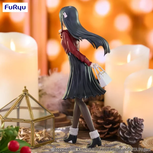 Furyu Trio-Try-iT Figures: Rascal Does Not Dream of a Bunny Girl Senpai - Mai Sakurajima Winter Outfit