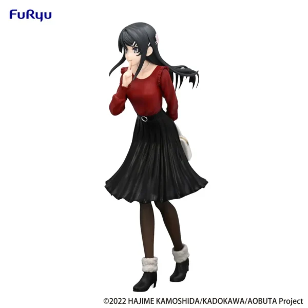 Furyu Trio-Try-iT Figures: Rascal Does Not Dream of a Bunny Girl Senpai - Mai Sakurajima Winter Outfit