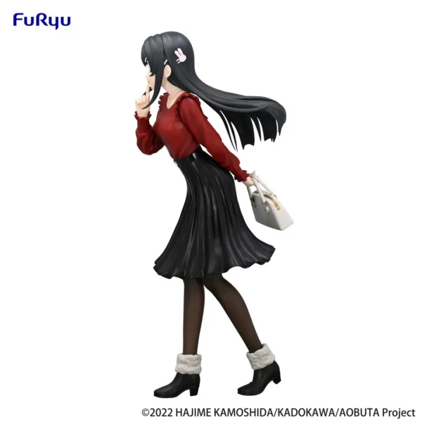 Furyu Trio-Try-iT Figures: Rascal Does Not Dream of a Bunny Girl Senpai - Mai Sakurajima Winter Outfit