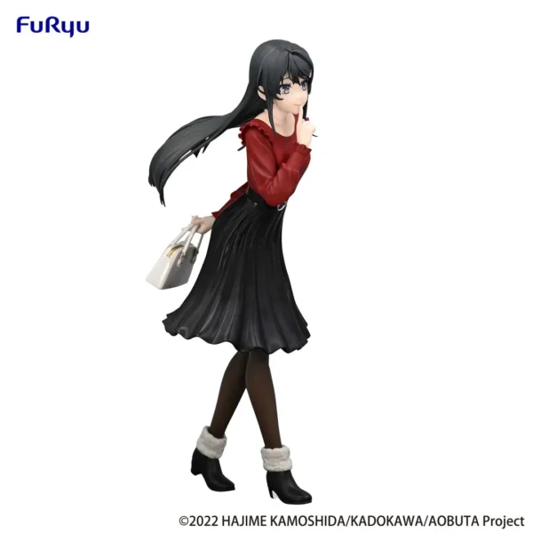 Furyu Trio-Try-iT Figures: Rascal Does Not Dream of a Bunny Girl Senpai - Mai Sakurajima Winter Outfit