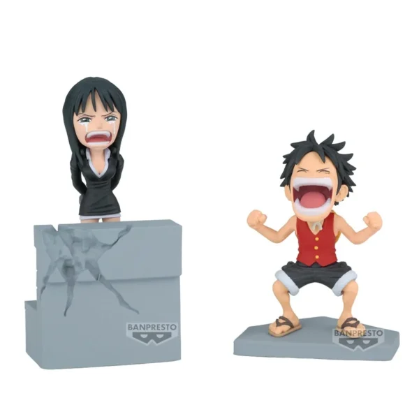 Banpresto World Collectable Figure: One Piece - Log Stories Monkey D. Luffy & Nico Robin