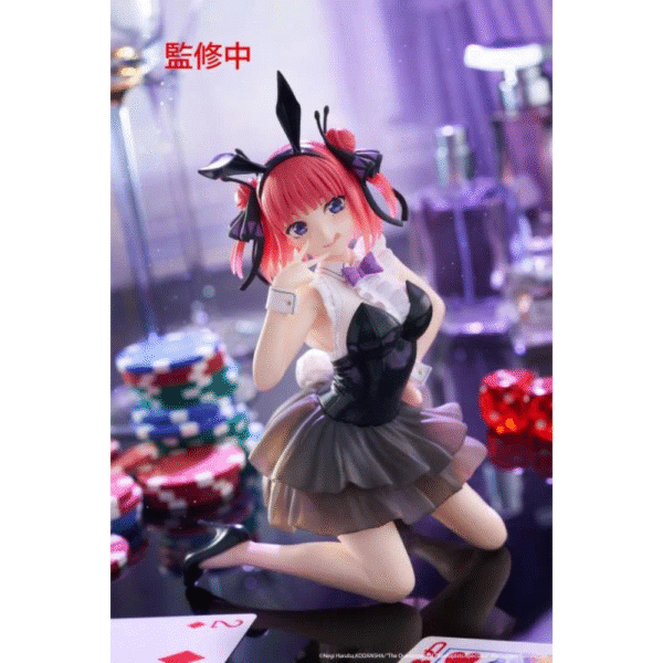 Taito Desktop Cute Figure: The Quintessential Quintuplets - Nino Nakano (Bunny Ver.)