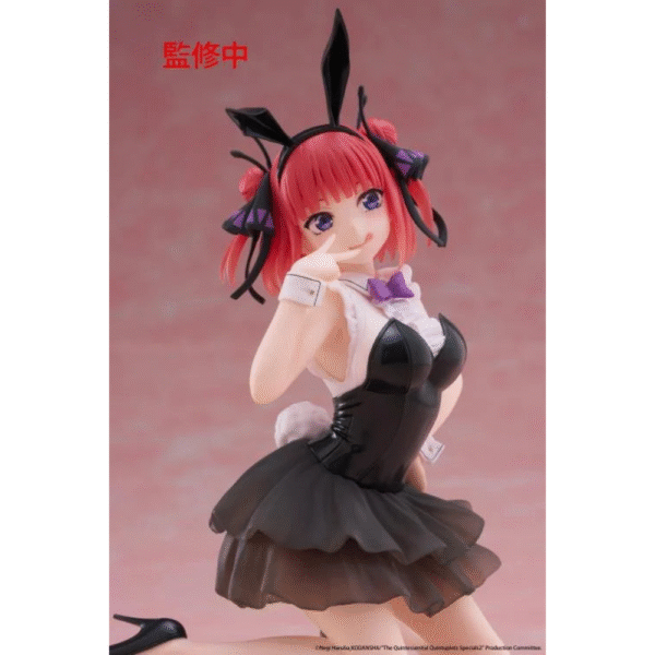 Taito Desktop Cute Figure: The Quintessential Quintuplets - Nino Nakano (Bunny Ver.)