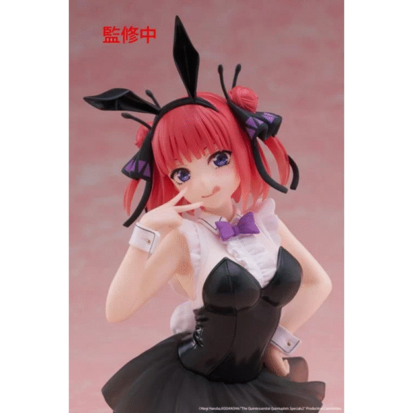 Taito Desktop Cute Figure: The Quintessential Quintuplets - Nino Nakano (Bunny Ver.)