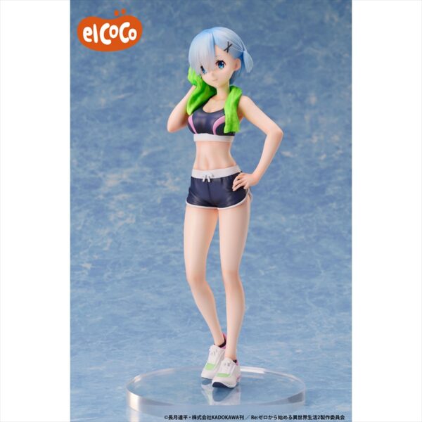 ElCoco Figures: Re:Zero Starting Life in another World - Rem Sports Wear