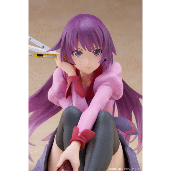Taito Desktop Cute Figure: Monogatari - Senjougahara Hitagi