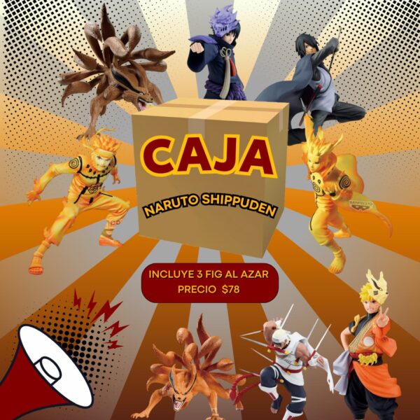 Caja Sorpresa Naruto Shippuden