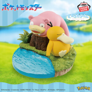 Banpresto: Pokémon Figure - Relaxing Time Psyduck y Slowpoke