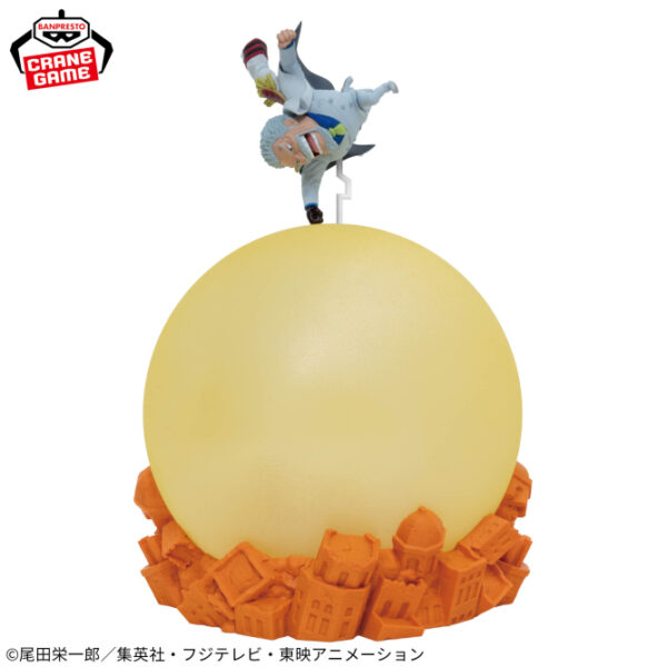 ‎Banpresto: ONE PIECE - Garp desatando su movimiento "Galaxy Impact"