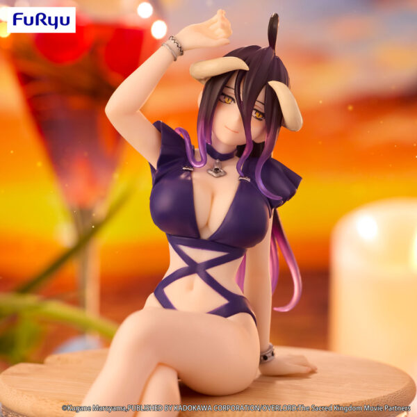 Furyu Noodle Stopper Figure: Orverlord - Albedo Swimsuit Dark Purple Color ver.
