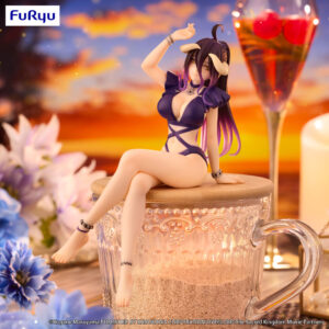 Furyu Noodle Stopper Figure: Orverlord - Albedo Swimsuit Dark Purple Color ver.