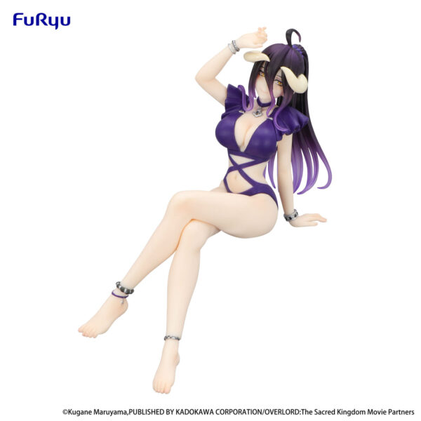 Furyu Noodle Stopper Figure: Orverlord - Albedo Swimsuit Dark Purple Color ver.