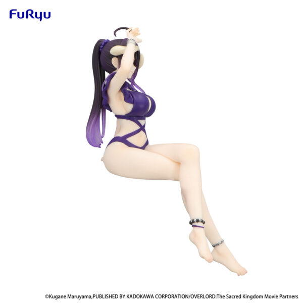 Furyu Noodle Stopper Figure: Orverlord - Albedo Swimsuit Dark Purple Color ver.