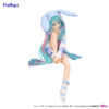 Furyu Noodle Stopper Figure: Hatsune Miku  Rabbit Ear Hood Pajama Blue Color ver.