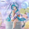 Furyu Noodle Stopper Figure: Hatsune Miku  Rabbit Ear Hood Pajama Blue Color ver.