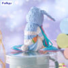 Furyu Noodle Stopper Figure: Hatsune Miku  Rabbit Ear Hood Pajama Blue Color ver.