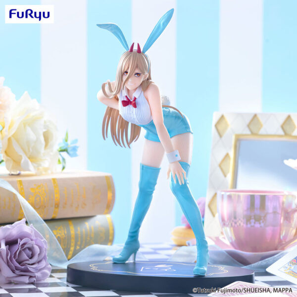 Furyu BiCute Bunnies Figure: Chainsaw Man - Power Light Blue Color ver.