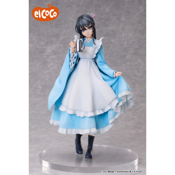 ElCoco Figures: Rascal Does Not Dream of Bunny Girl Senpai - Mai Sakurajima Japonese-style Maid