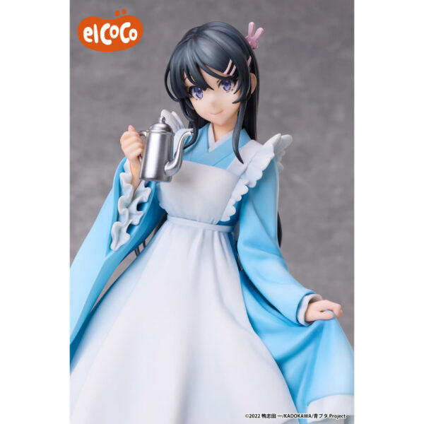 ElCoco Figures: Rascal Does Not Dream of Bunny Girl Senpai - Mai Sakurajima Japonese-style Maid
