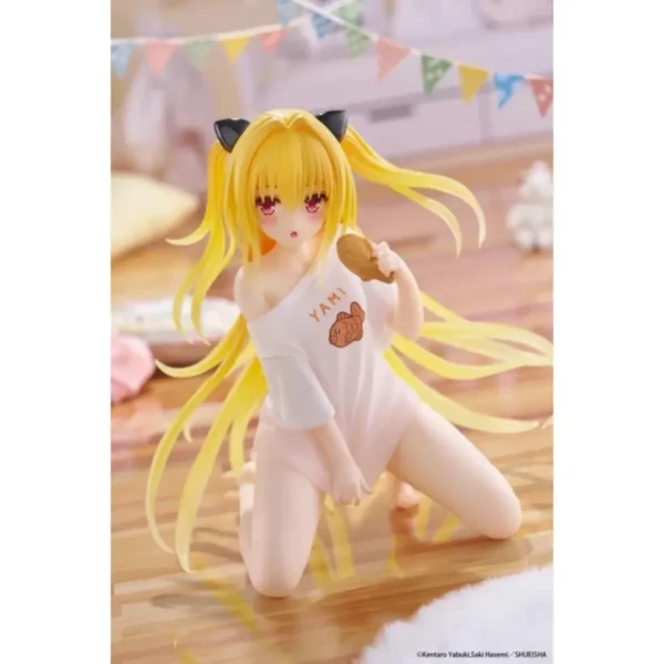 ‎Taito Desktop Cute Figure: To Love-Ru Darkness - Golden Darkness (Roomwear Ver.)