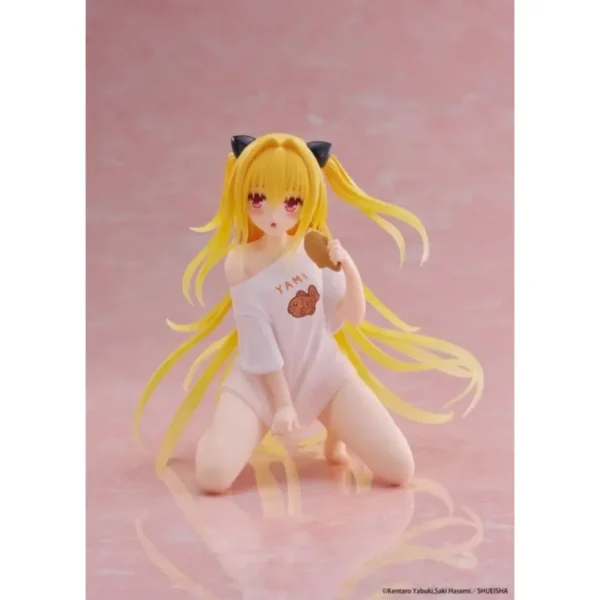 ‎Taito Desktop Cute Figure: To Love-Ru Darkness - Golden Darkness (Roomwear Ver.)
