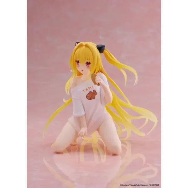 ‎Taito Desktop Cute Figure: To Love-Ru Darkness - Golden Darkness (Roomwear Ver.)