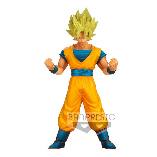 FIGURA_SON_GOKU_SSJ_DRAGON_BALL_Z_BURNING_FIGHTERS_VOL_2_ Banpresto Burning: Dragon Ball Z - Goku Super Saiyan