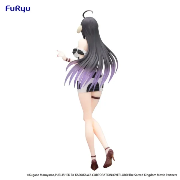 Furyu Trio-Try-iT Figure: Overlord - Albedo Mini Dress Cow Pattern.
