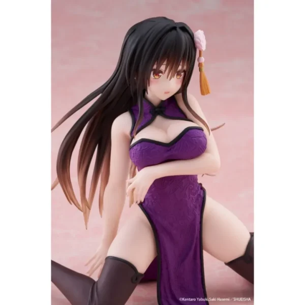 Taito Desktop Cute Figure: To Love-Ru Darkness - Yui Kotegawa Chinese Dress Ver